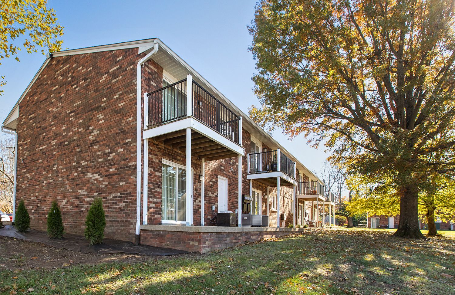 Patios & Balconies Available