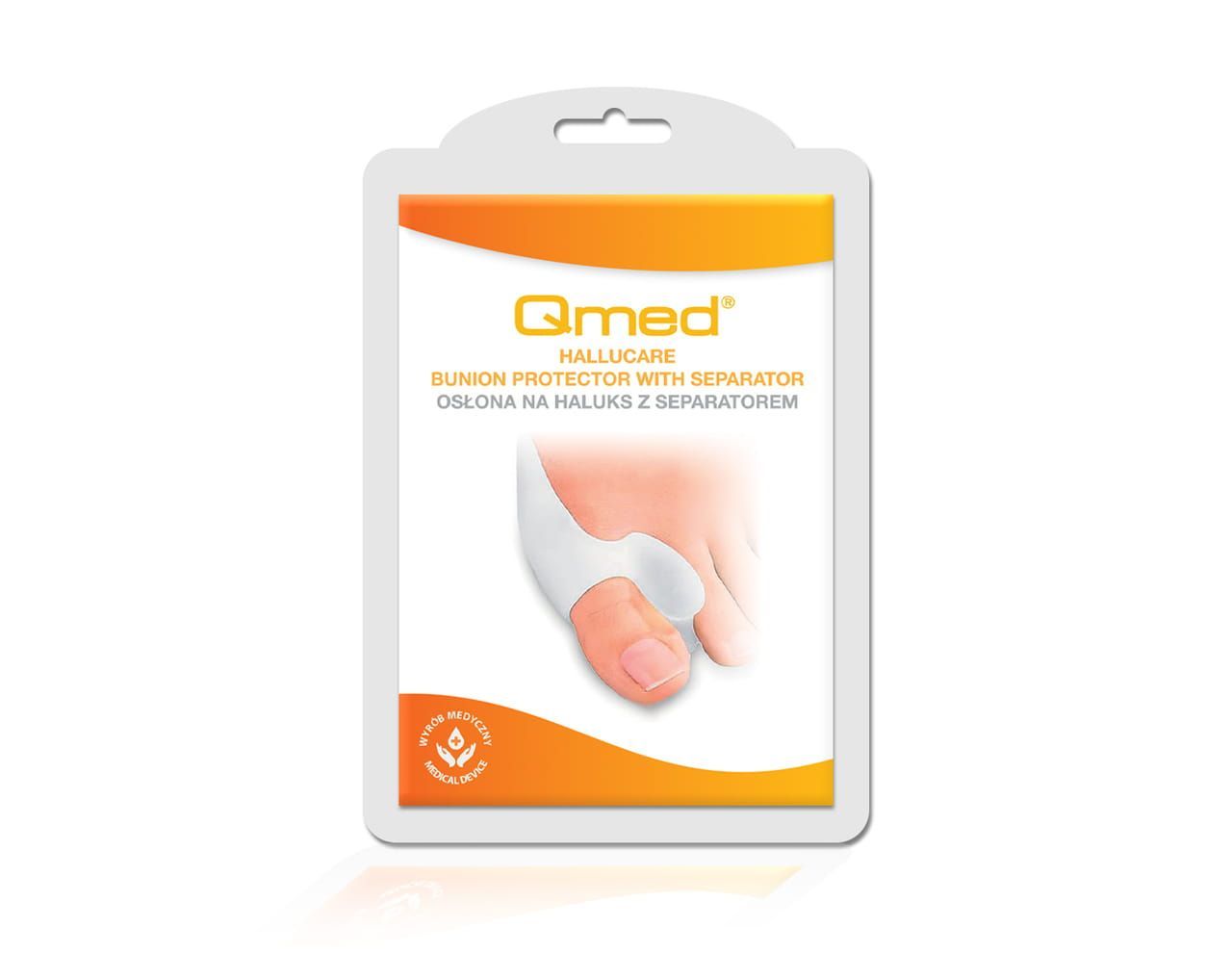 Hallux valgus aizsargs un starplika