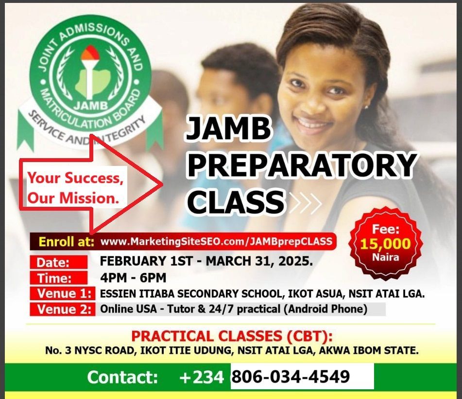 JAMB preparatory class