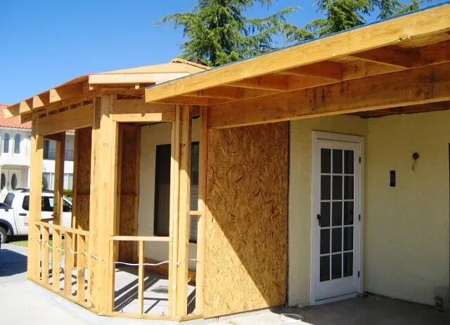 House with incomplete construction — Hesperia, CA — Bergstrom Construction