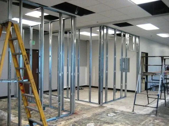 Room under construction — Hesperia, CA — Bergstrom Construction