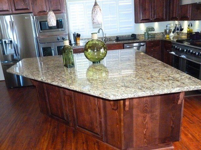 Marble counter top — Hesperia, CA — Bergstrom Construction