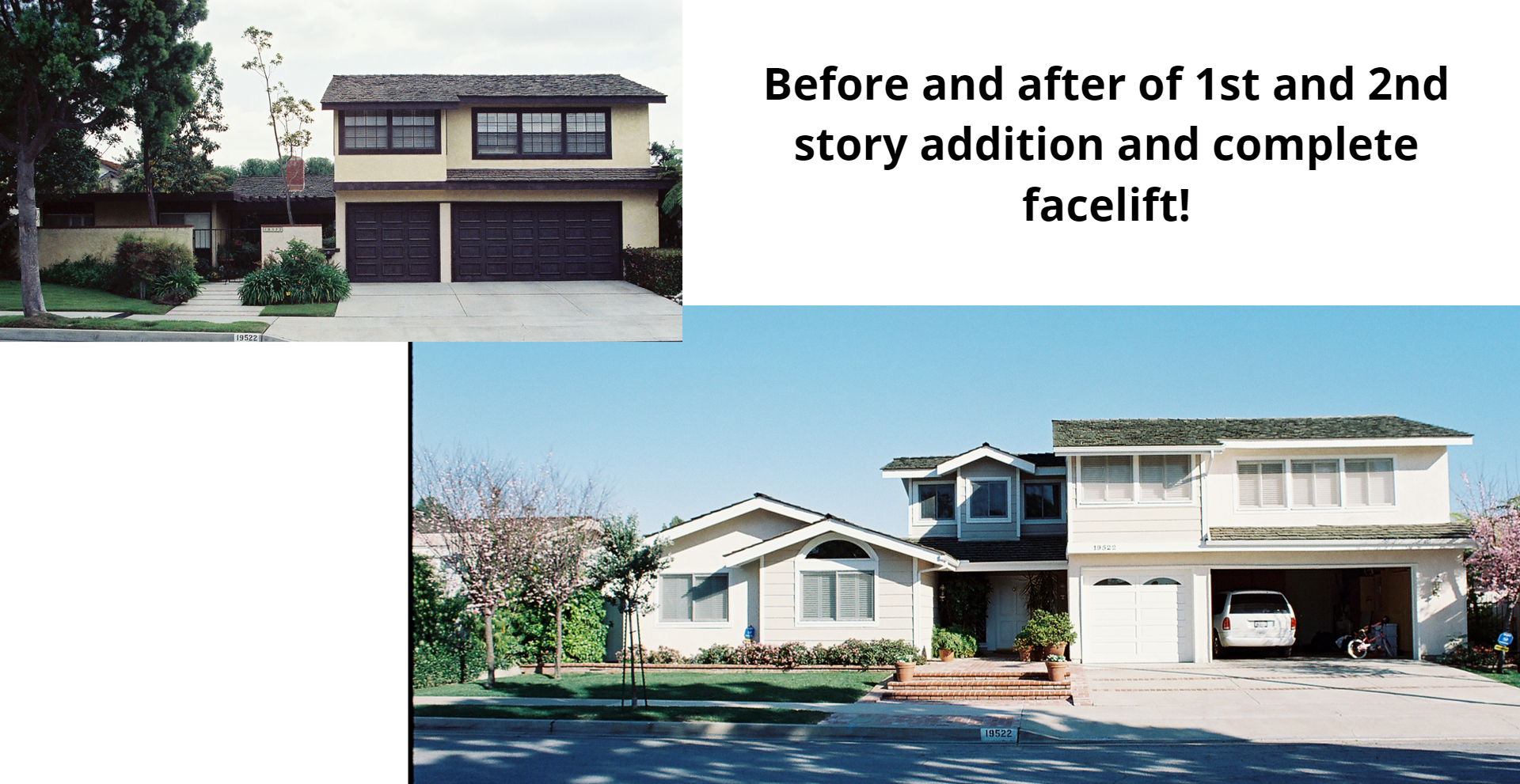 1st & 2nd Story Additions with Complete Facelift