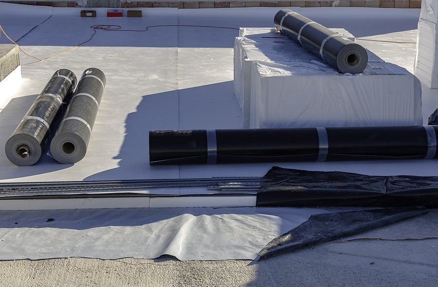 commercial flat roof