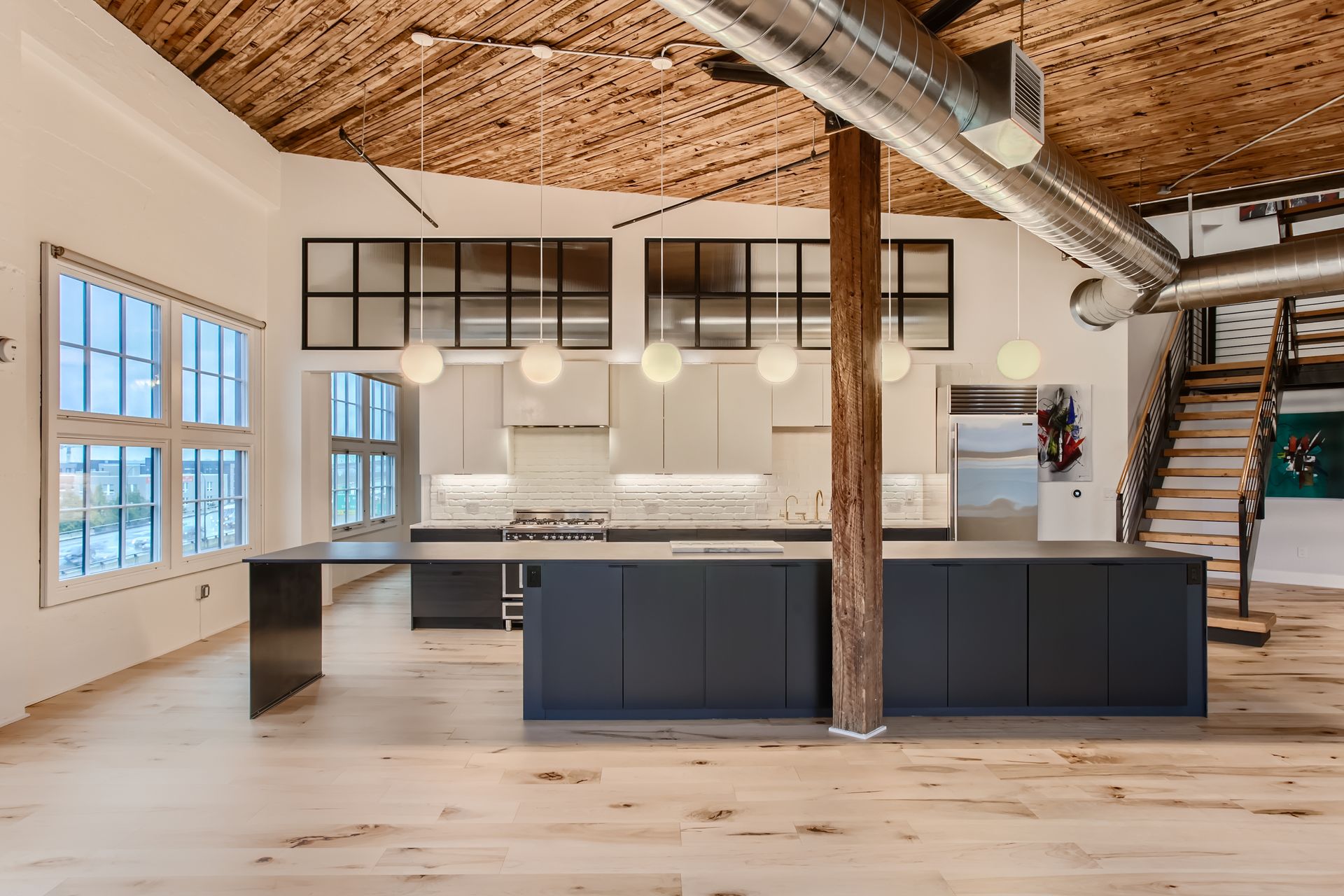 Image showcasing 29 Industrial Loft Design Features for Modern Urban Comfort