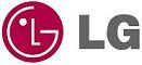 LG logo in red and gray on a white background