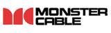 Monster Cable logo in red and black on a white background
