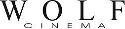 Wolf Cinema logo with black serif text on a white background