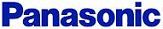 Panasonic logo in blue text on a white background