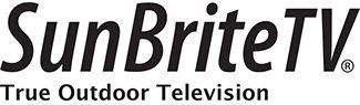 SunBriteTV logo with “True Outdoor Television” tagline on a white background