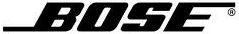 Bose logo in bold black letters on a white background
