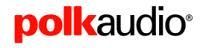 Polk Audio logo in red and black text on a white background