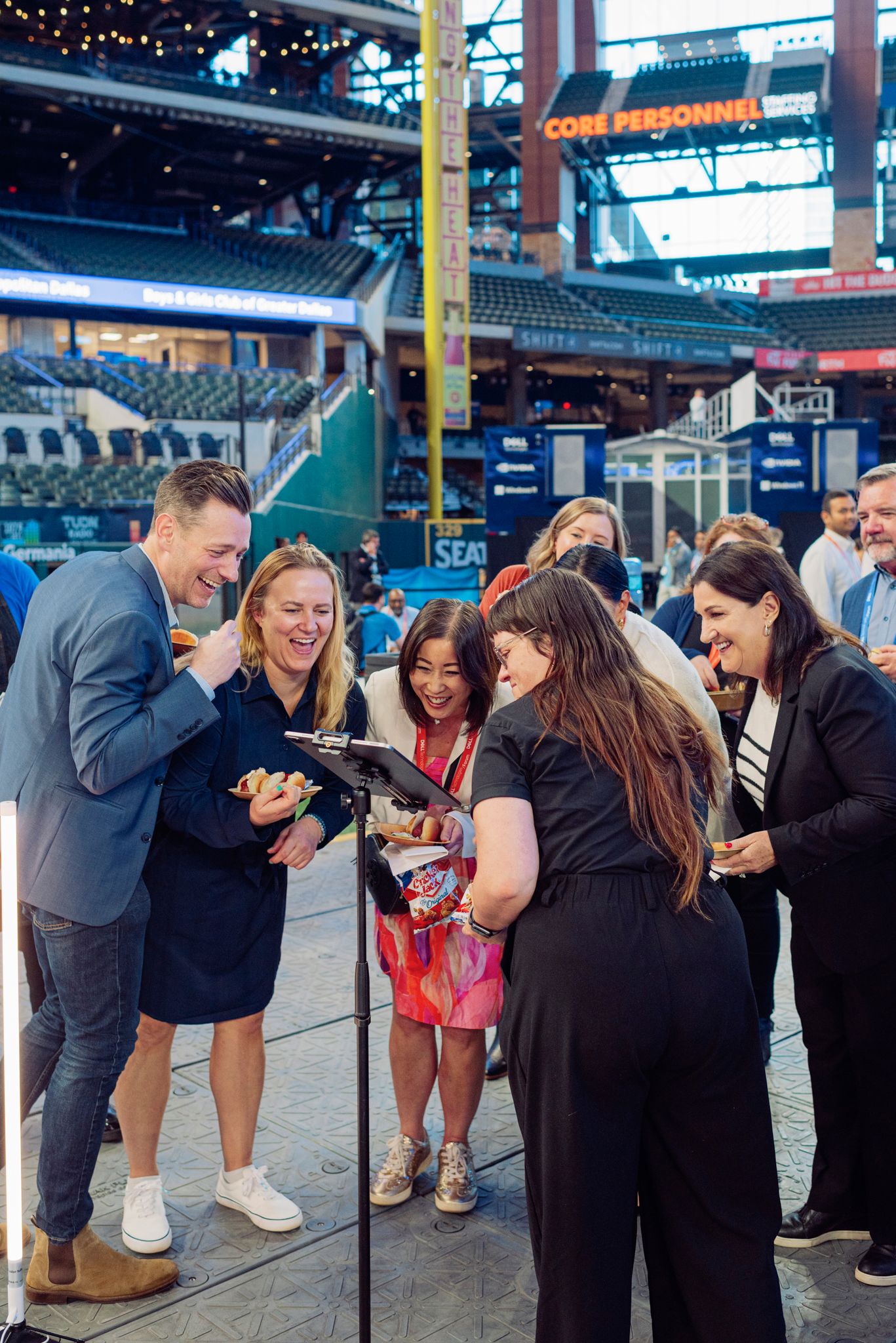 Luxury 360 photo booth creating premium event guest videos