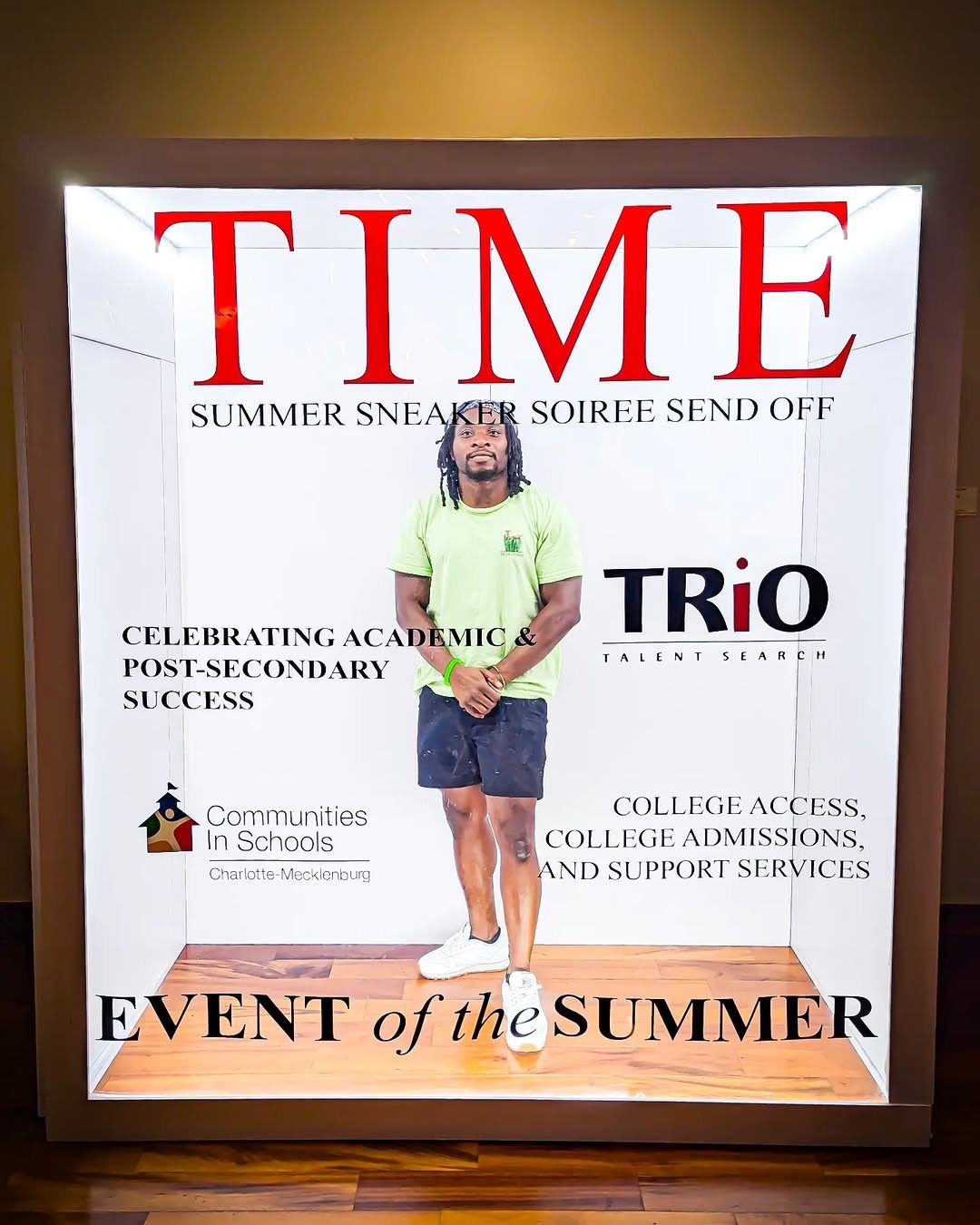 Brand activation using roaming photo booth for engagement