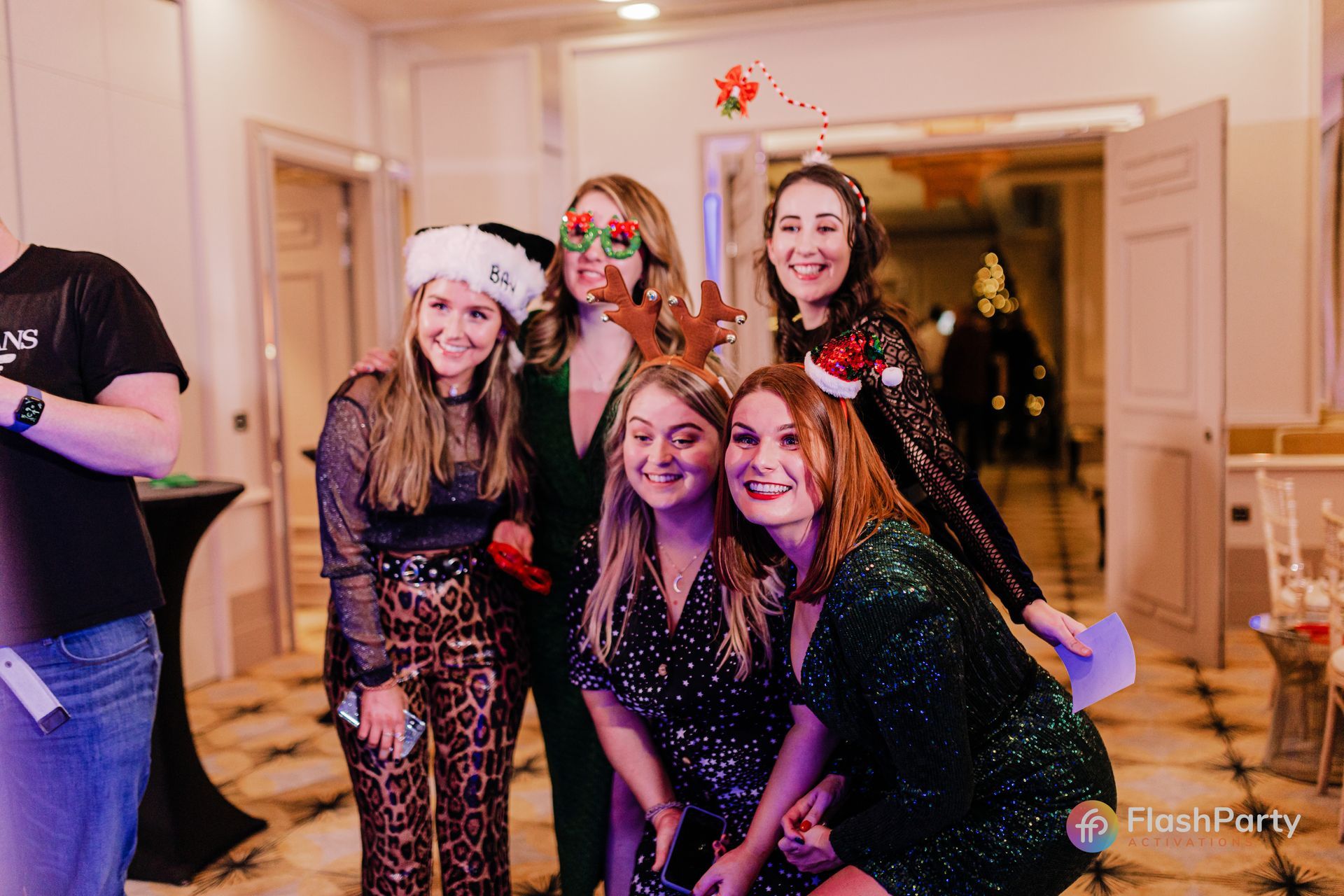 Ornament Photo Booth at event