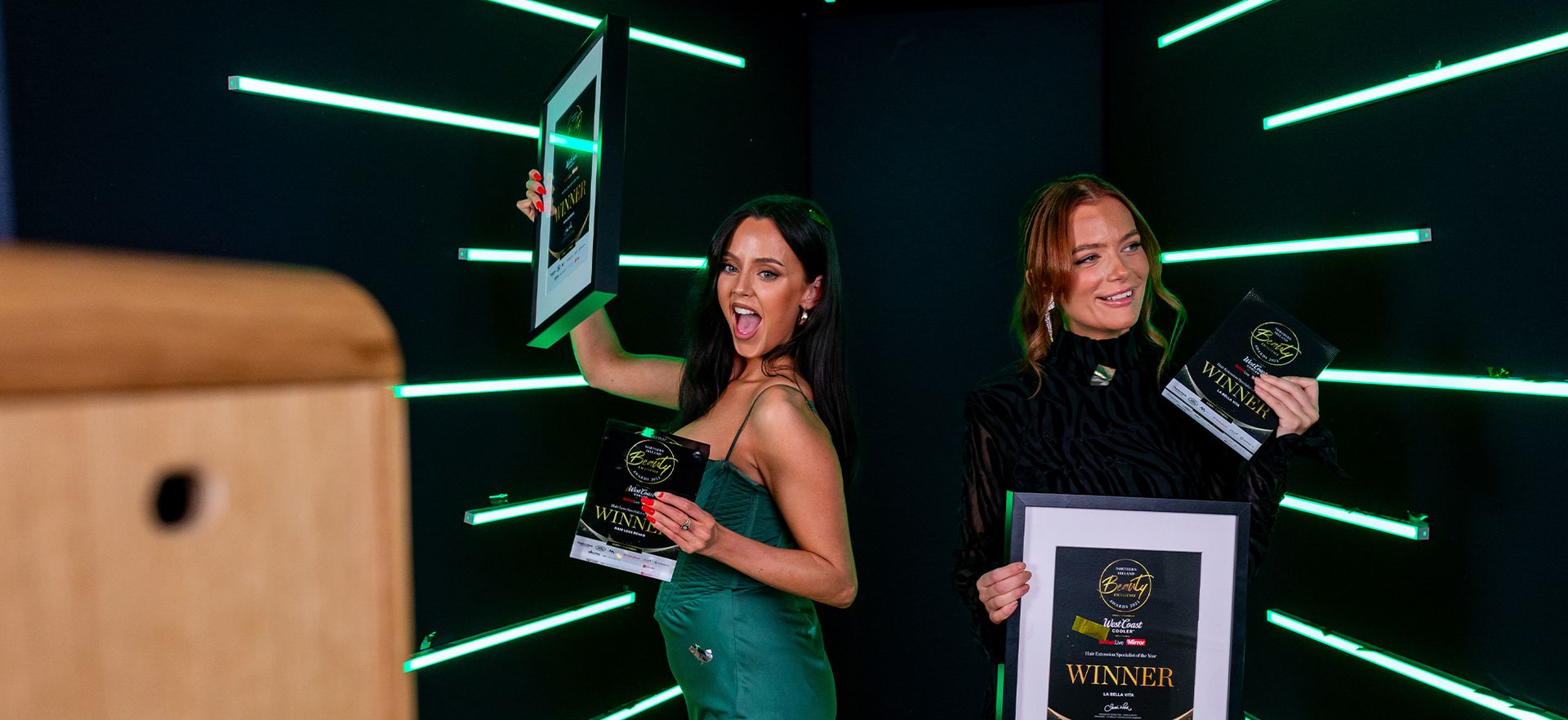 Red carpet event featuring Vogue style photo booth