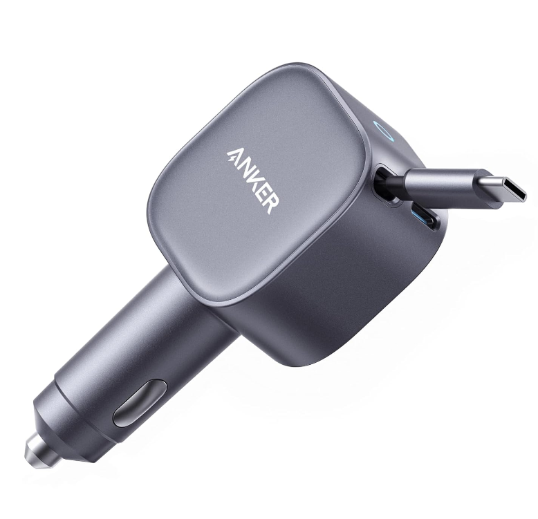 Anker Retractable USB-C Car Charger