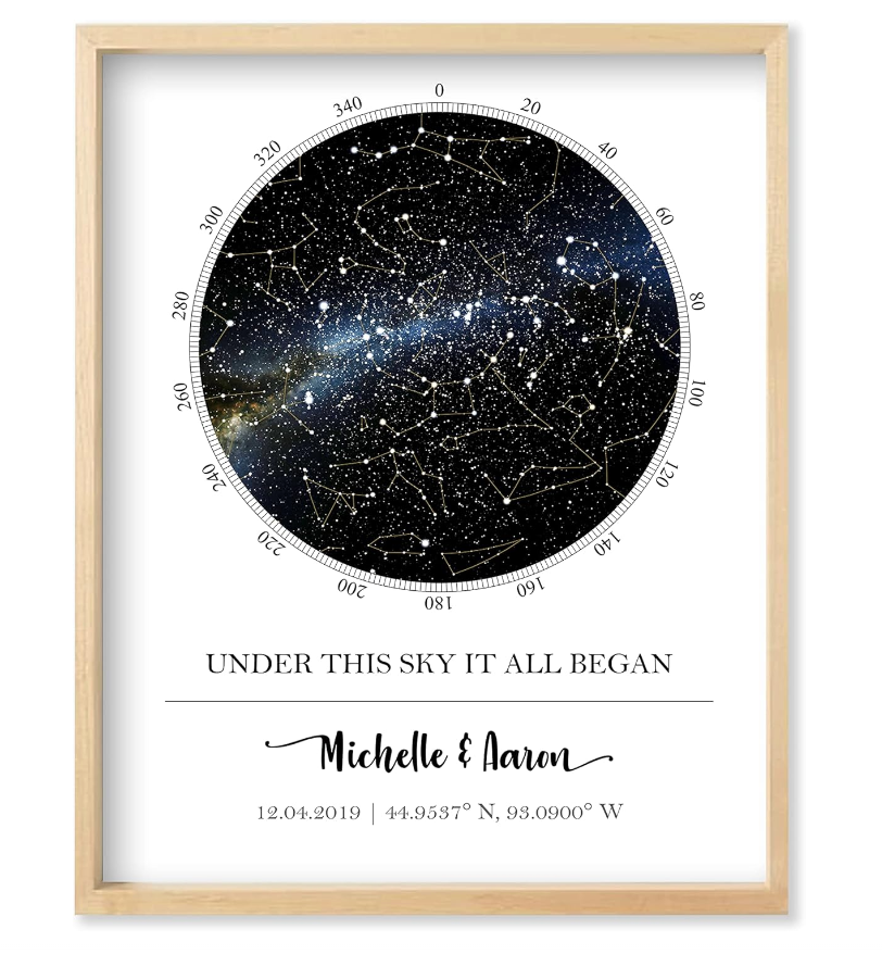 Custom Star Map - Personalized