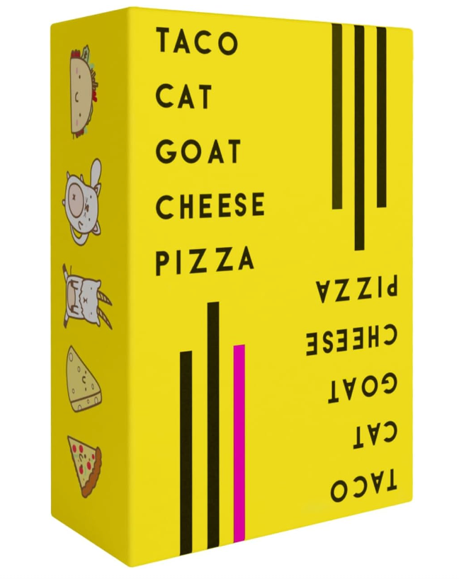 Taco Cat Goat Cheese Pizza Card Game