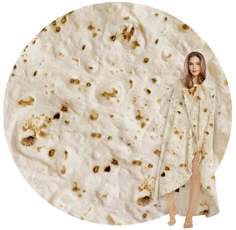 SeaRoomy Burritos Tortilla Blanket