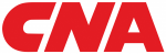 The cna logo is red and white on a white background.