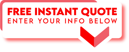 Red-and-white button banner reading “FREE INSTANT QUOTE” and “ENTER YOUR INFO BELOW” with a downward arrow.