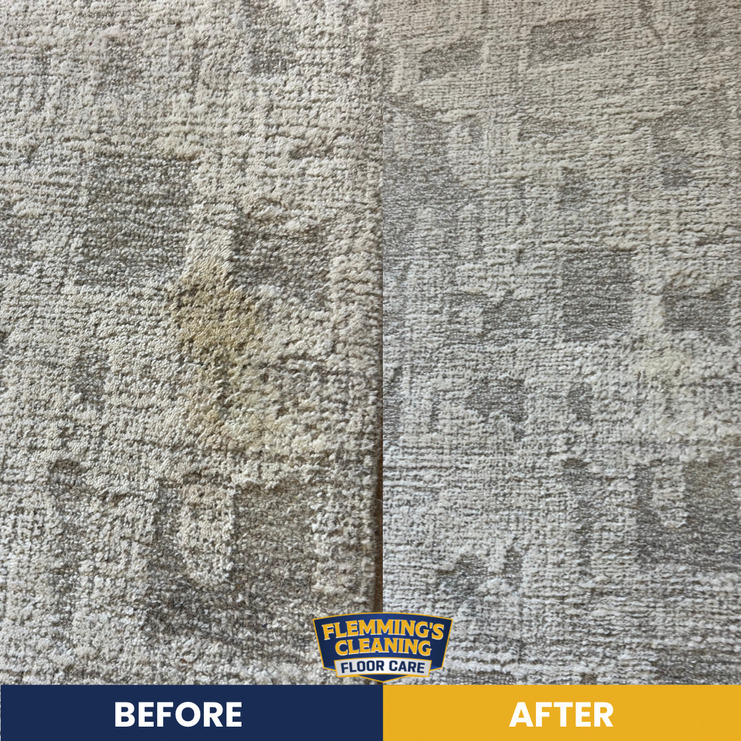 Muddy gray concrete wall split-screen showing cleaner surface before and after pressure washing