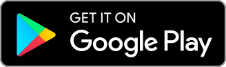Google Play download badge with multicolor triangle icon on a black background