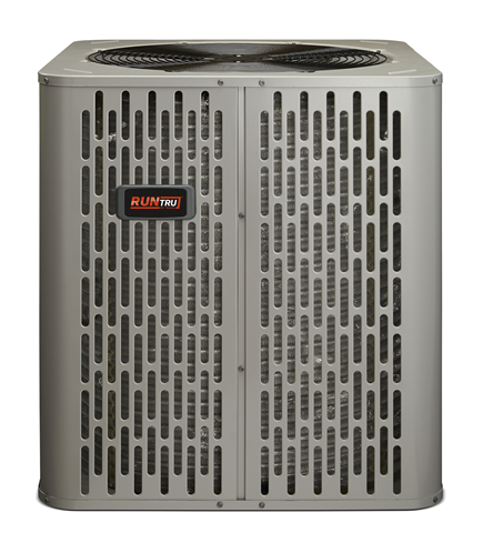 A rumford air conditioner is shown on a white background