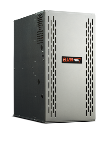 A running air conditioner is shown on a white background.