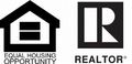 Equal Housing Opportunity and Realtor logos.