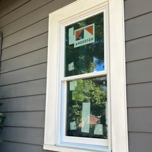 The window opening was prepped and weatherized, and then a new replacement window was installed.