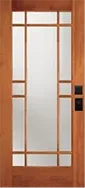Craftsman Style Entry Door made by Simpson Doors