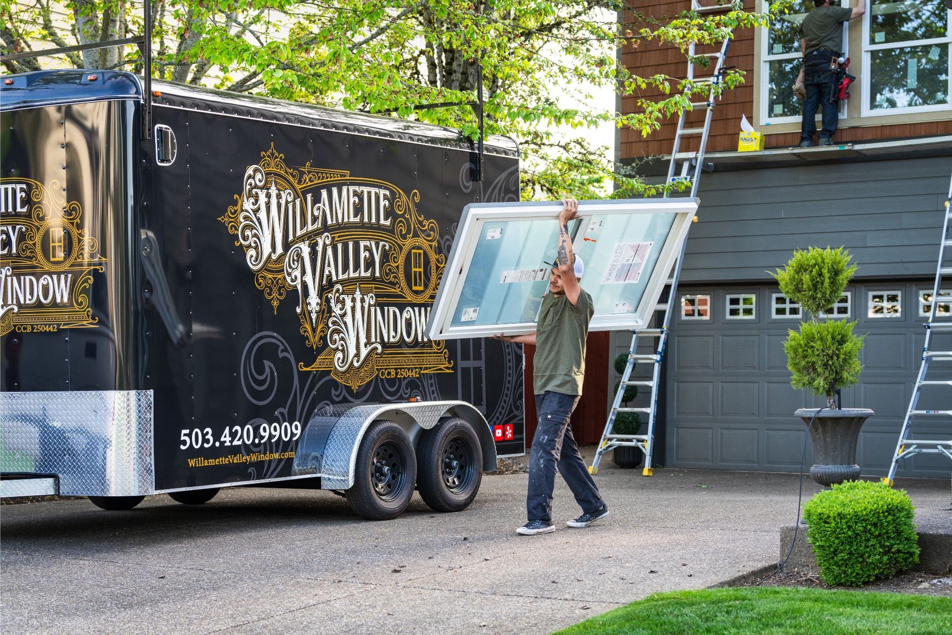 Salem, Oregon Replacement Window Installation by Willamette Valley Window