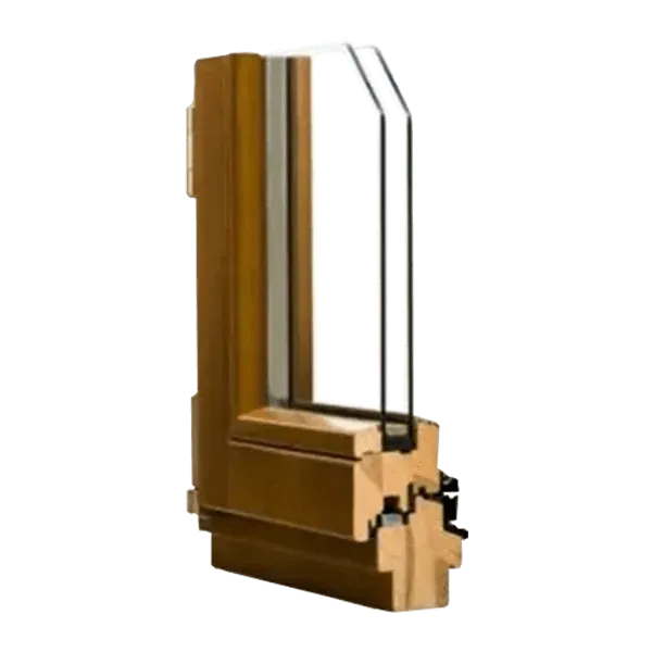 Wood Window Corner Cutout