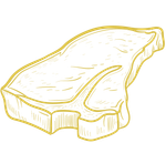 a drawing of a piece of meat | Fresh meat near me
