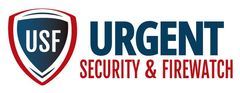 A logo for usf urgent security and firewatch