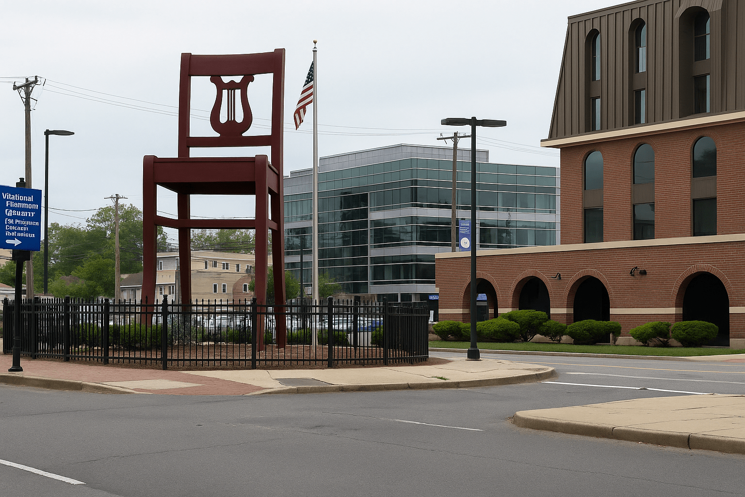 security guard at the big chair southeast washington dc