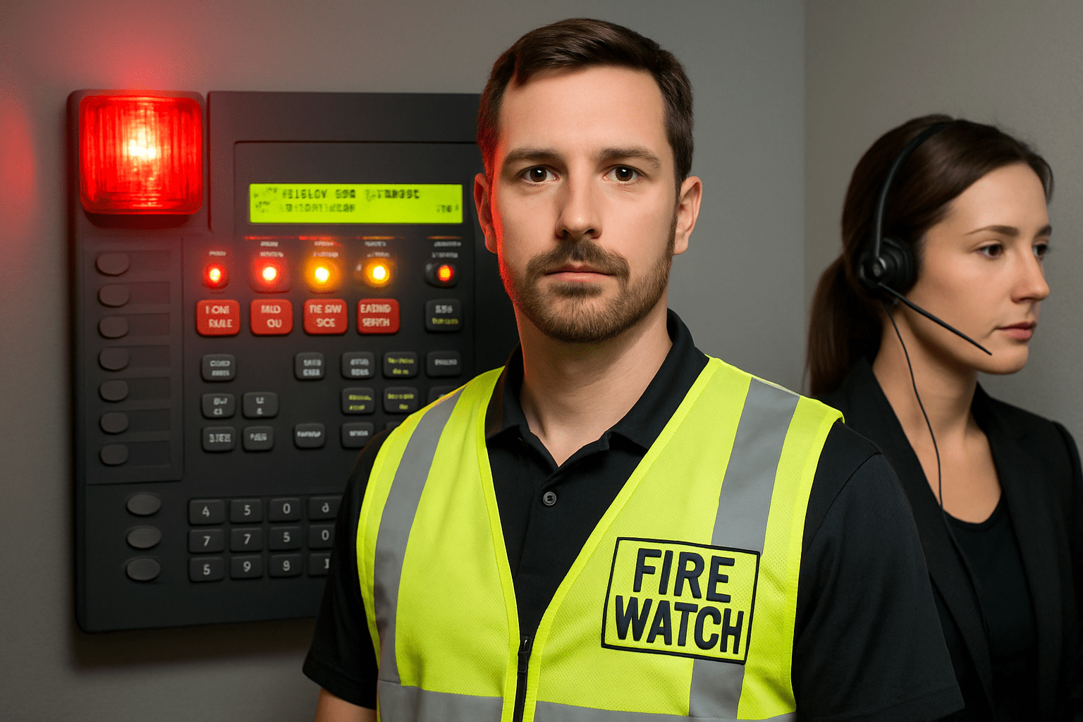 fire watch officer and fire watch dispatcher