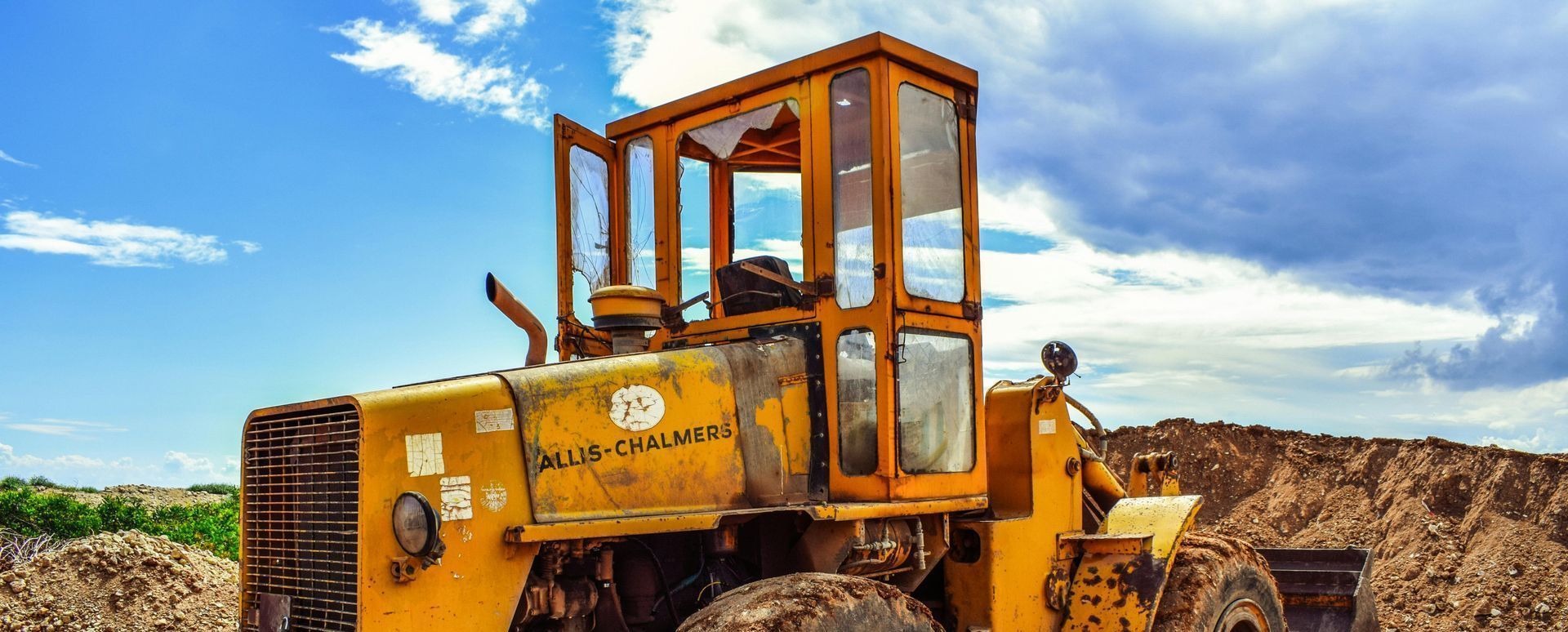 Heavy Equipment Glass Repair