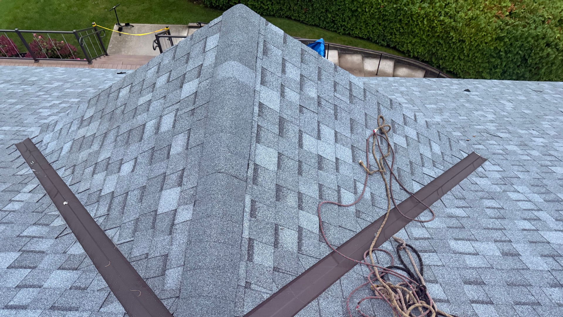 Commercial asphalt shingle roof replacement in Gaylord, MI