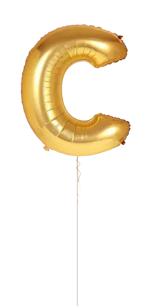Gold letter 