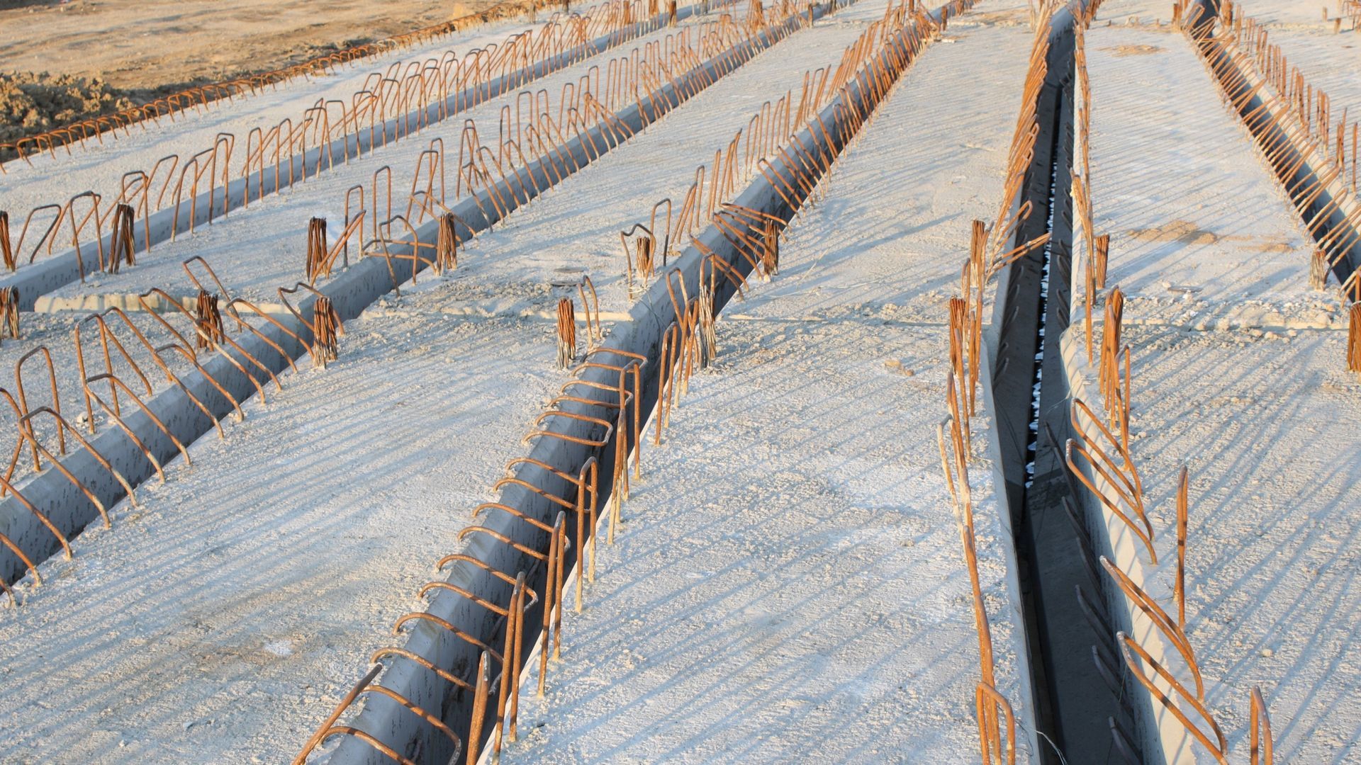 Specialist concrete pour undertaken by PureMix Volumetric Concrete, Rochdale