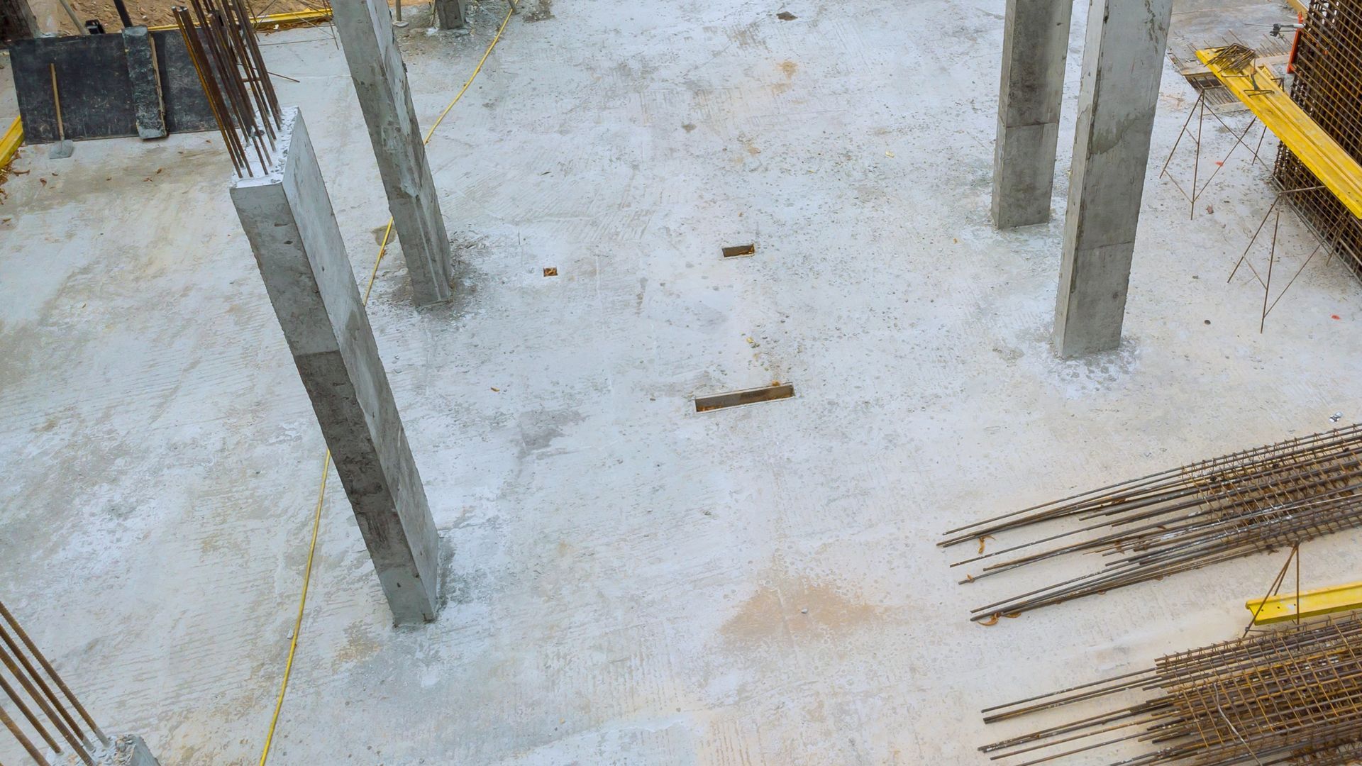 Reinforced concrete foundation supplied by PureMix Volumetric Concrete, Rocdale