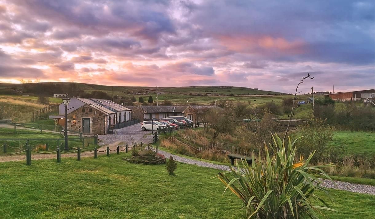 A fam on the hills above Rossendale - an area supplied by PureMix Ready Mix Volumetric Concrete