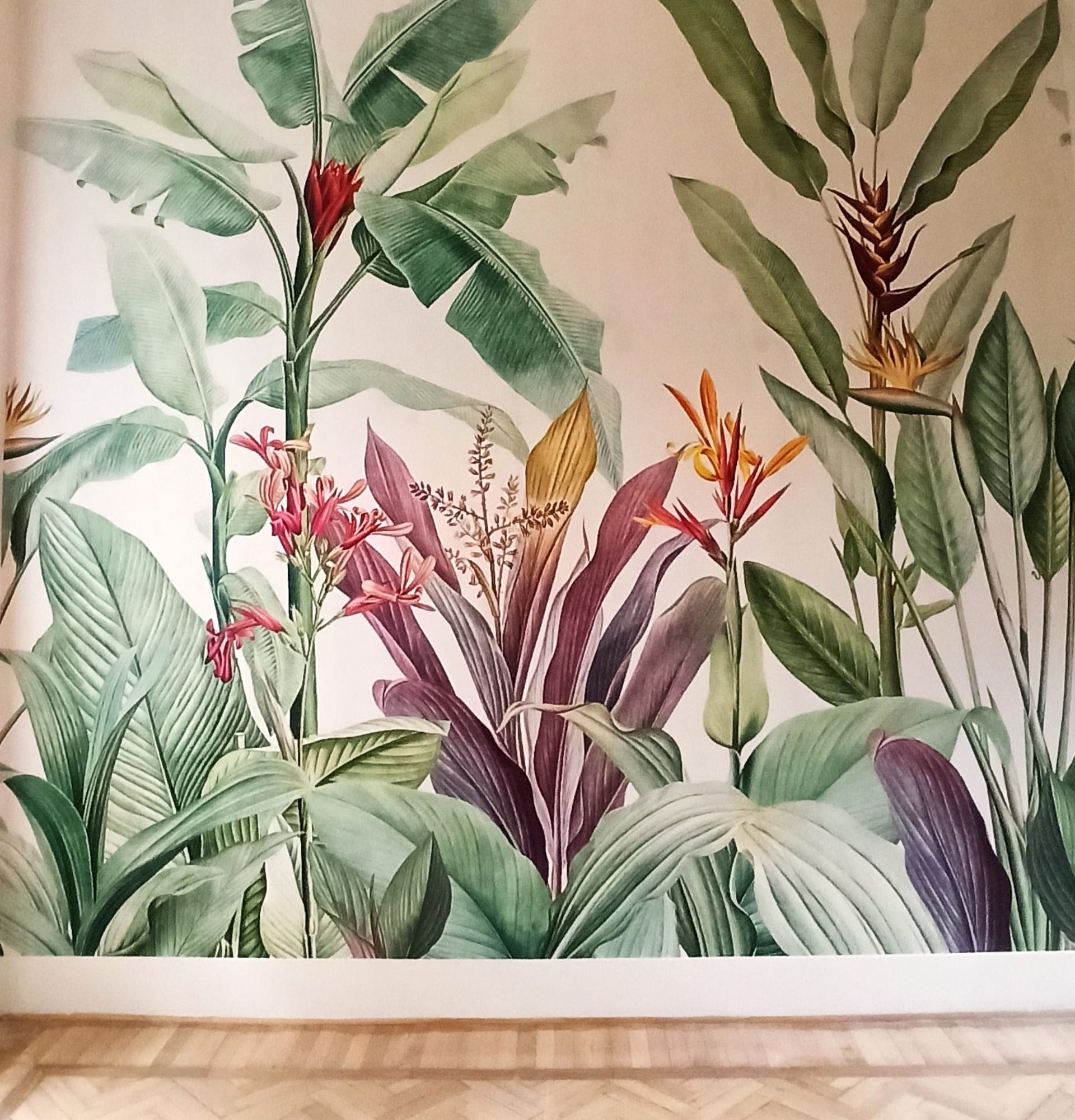 Pittura su parete