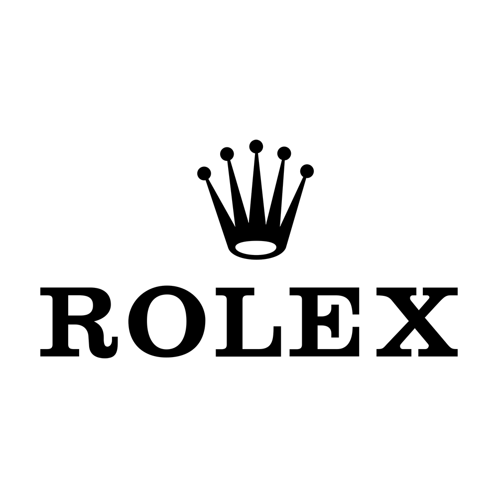 Rolex logo featuring a crown above the word