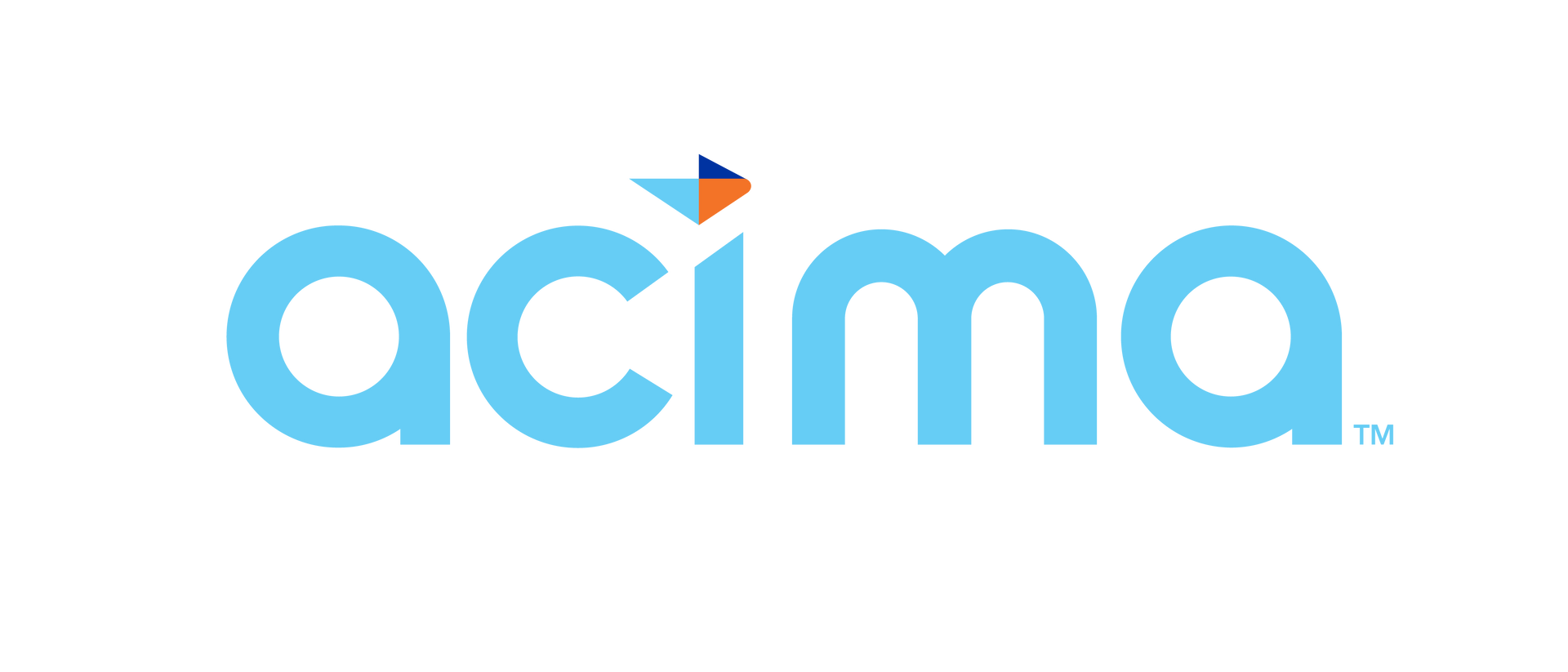 Acima logo: Light blue 