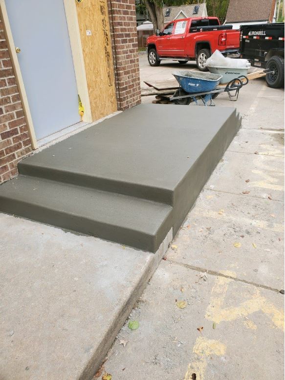 After Concrete Stairs