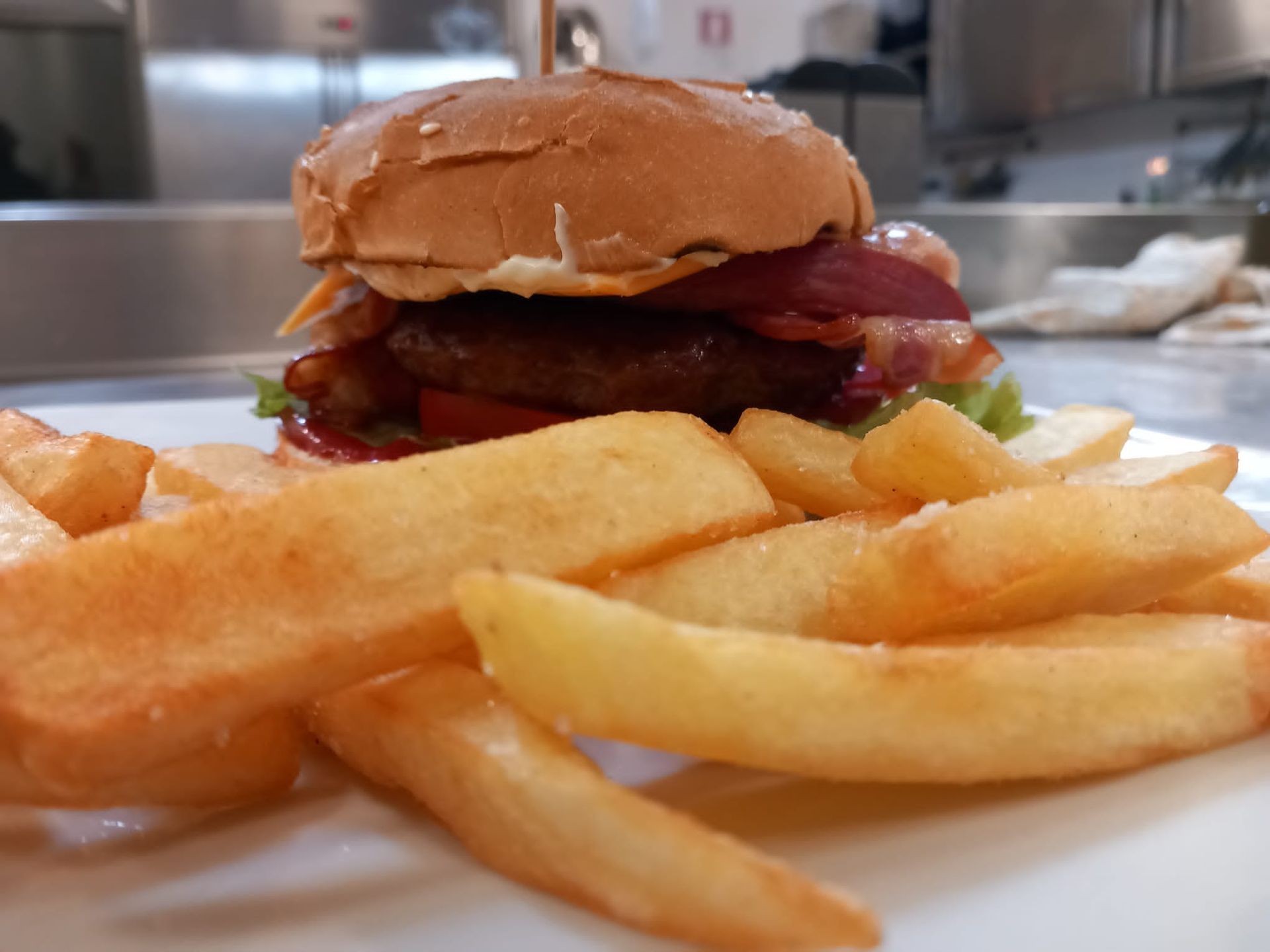 panino con hamburge